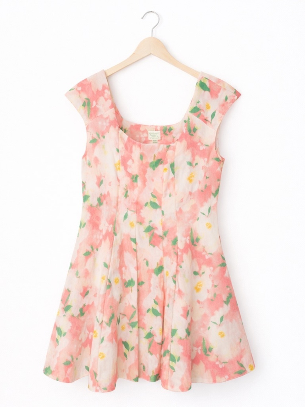 A New Day Pink Floral Corset Mini Dress Women’s Size 10 NWT